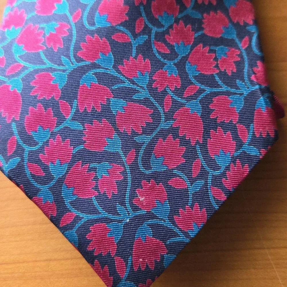 Claybrooke Designer Silk Floral Necktie Men's